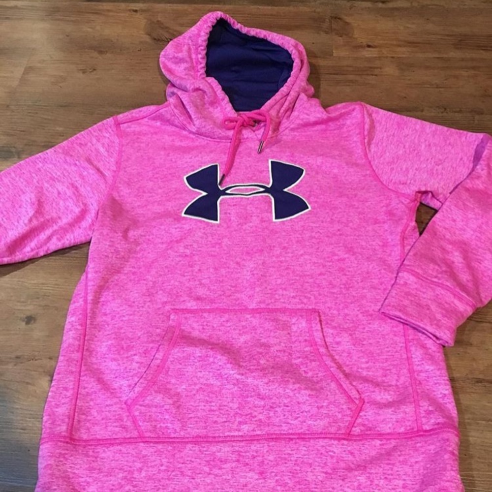 Brand New Pink Under Armour Hoodie